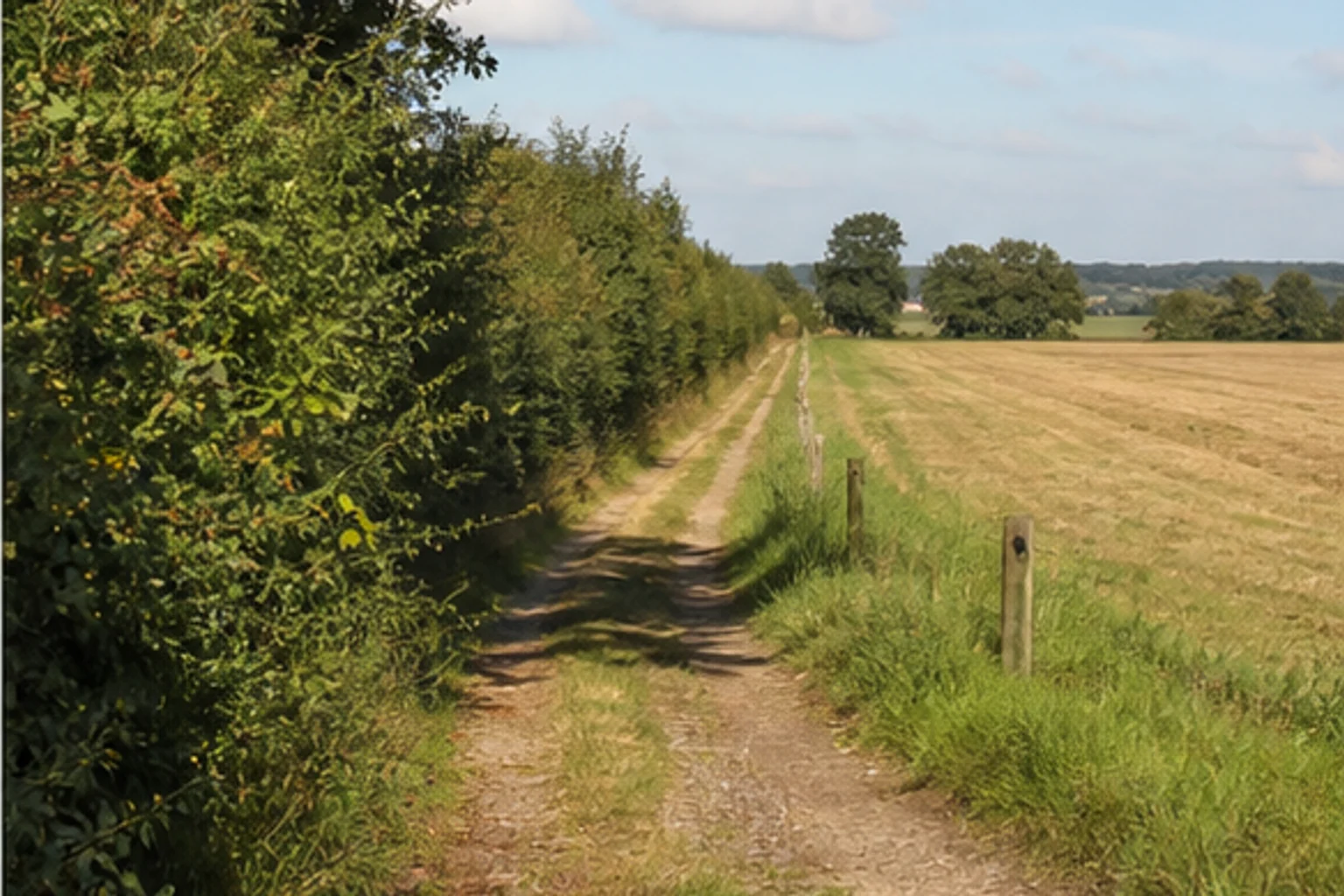Dritter Landschaftsraum beim Wandern in Westerkappeln