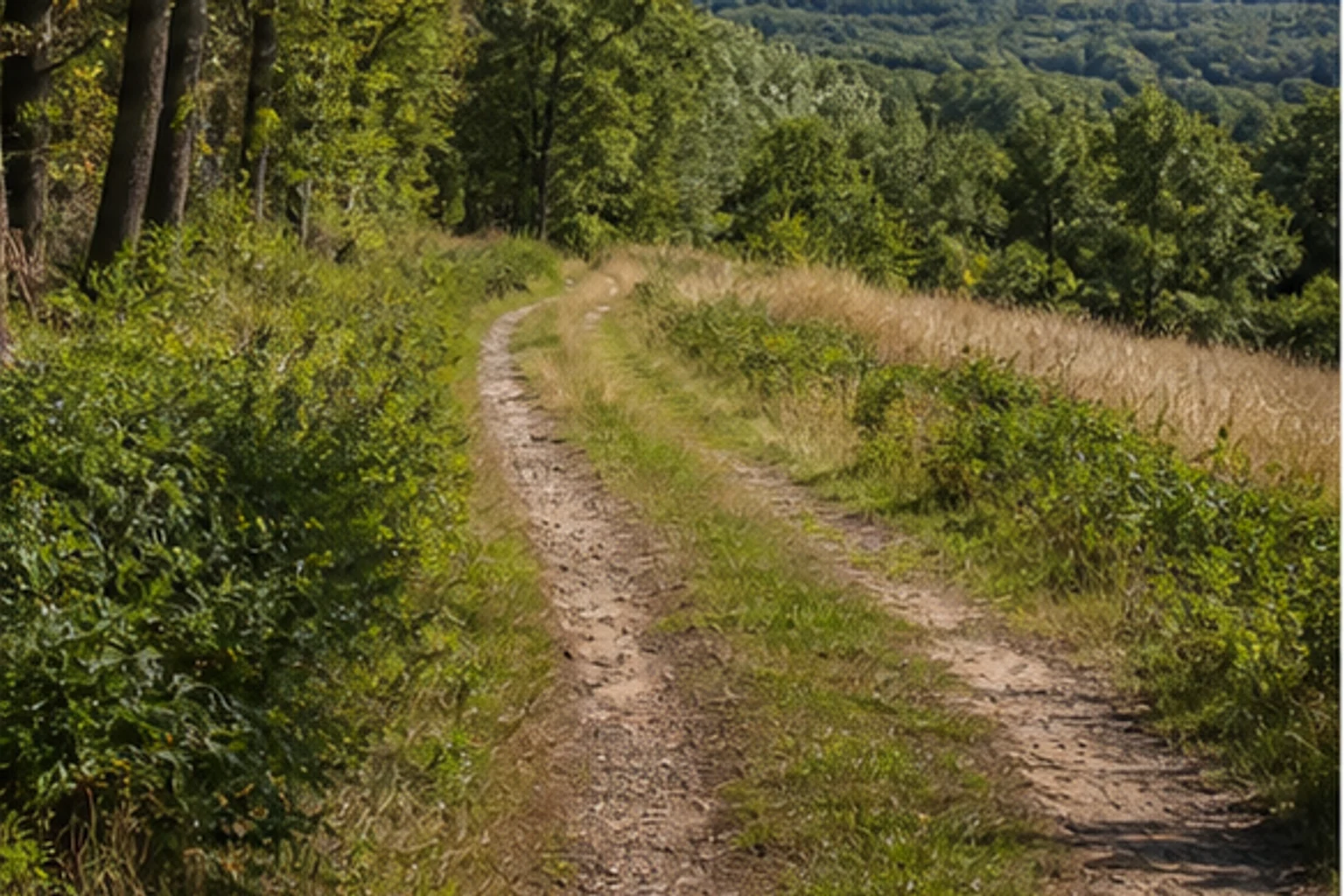 Westerkappeln: Landschaft beim Wandern in Westerkappeln