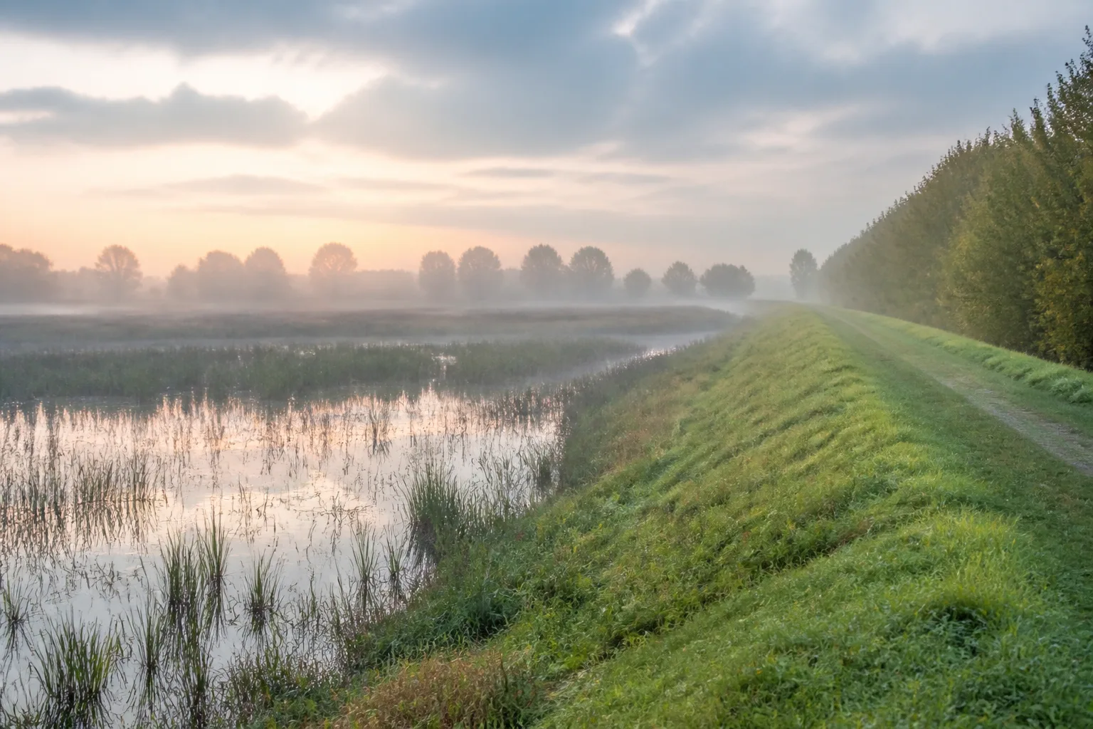 Willich: Landschaft beim Wandern in Willich