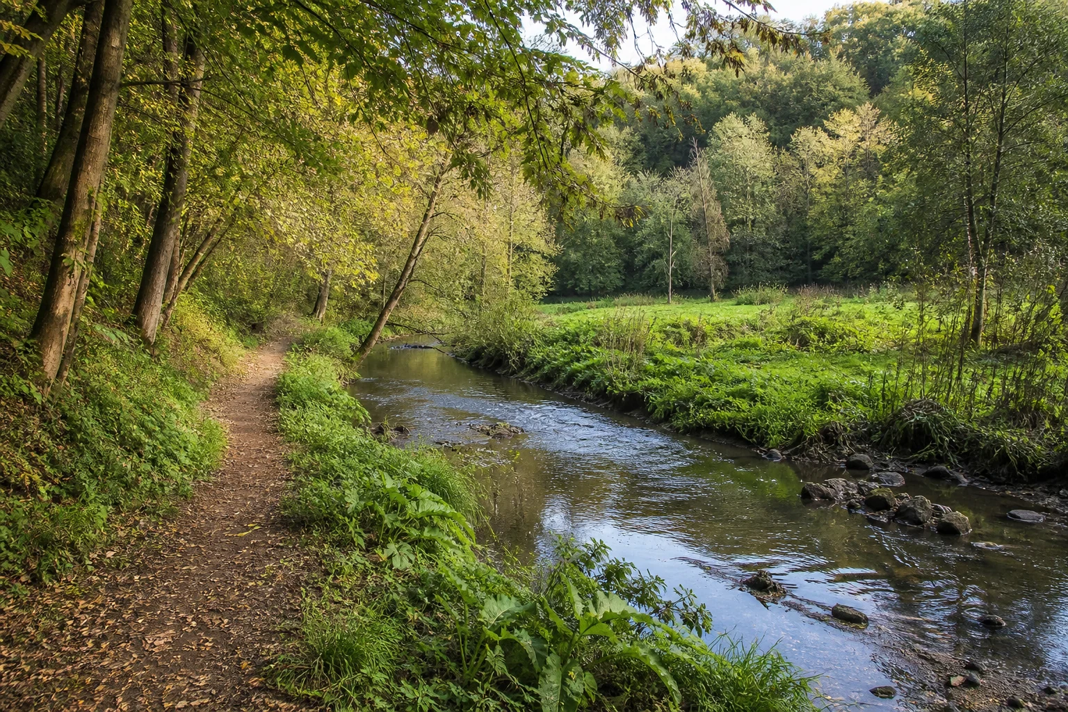 Waldtal an der Wurm in der Städteregion