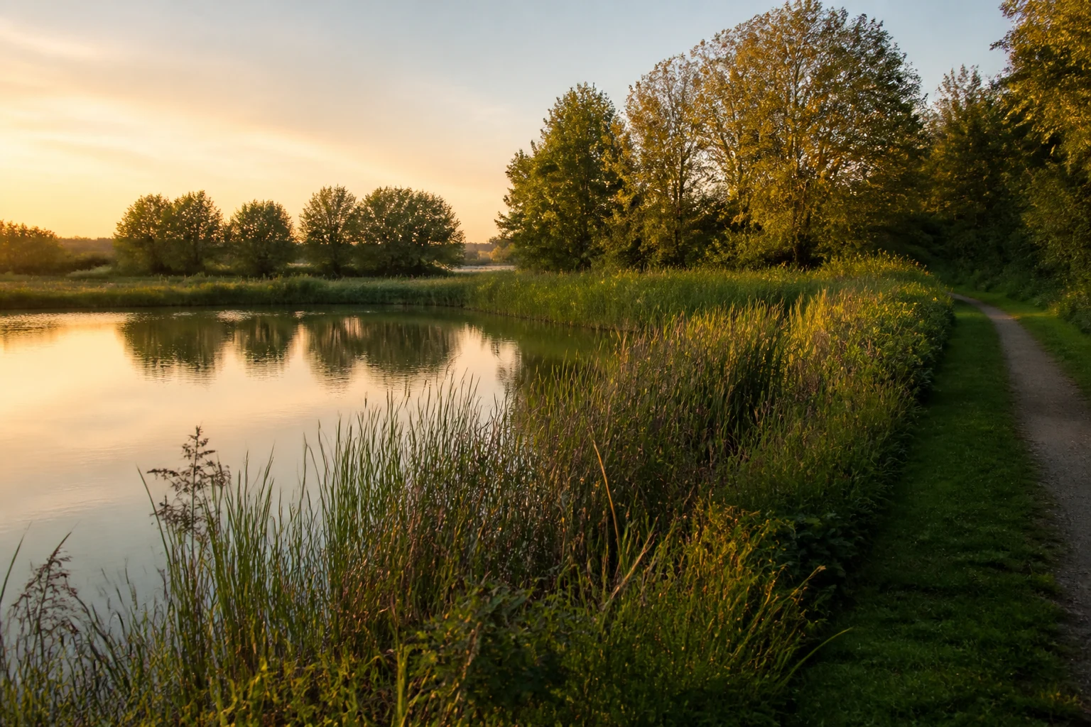 Barkenbergsee bei Wulfen