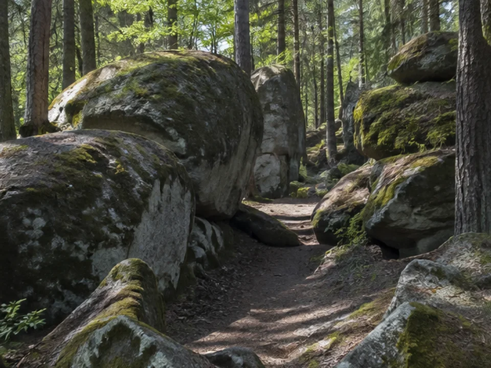 Luisenburg: Granitblöcke und sicherer Waldpfad